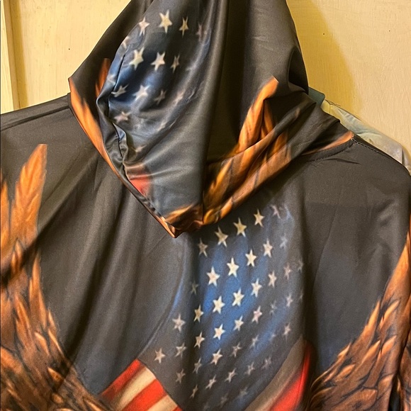 Two Eagle and Flag Graphic Hoodies Bundle - Picture 4 of 12